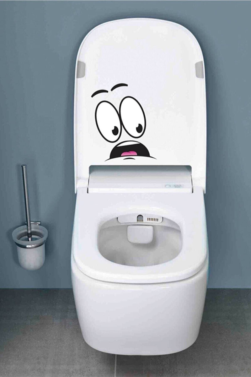 Klozet Kapağı Veya Banyo Stickerı