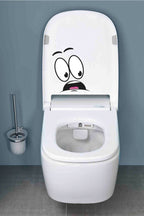 Klozet Kapağı Veya Banyo Stickerı