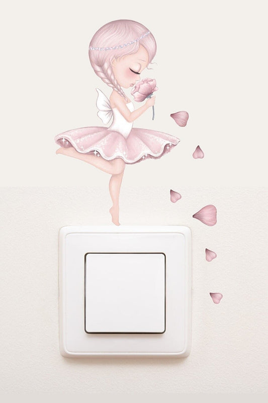 Pembe Sim Perisi Priz Sticker