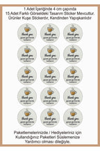 Paketlemeye özel 30 adet sticker, (farklı trend modeller ile mağazamızda kampanyalı olarak satışta)