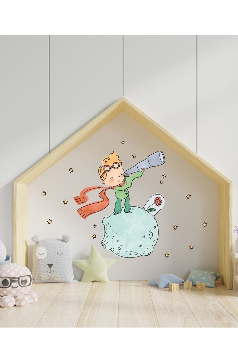 Küçük Prens Yeni Duvar Sticker Seti-sim52