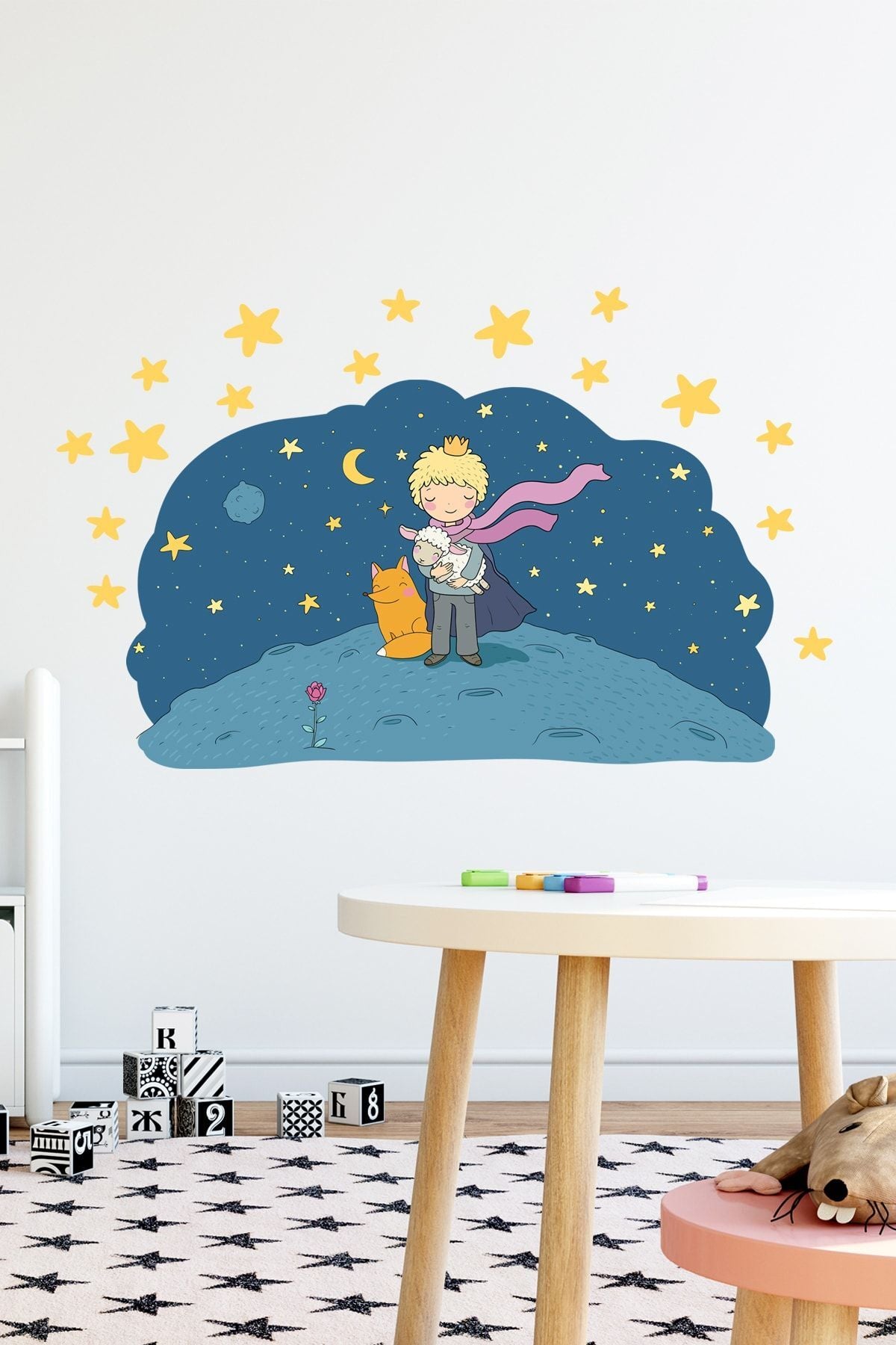 Küçük Prens Duvar Sticker Seti