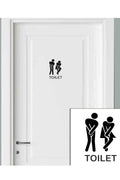 Dreamwallart Tuvalet Toilet Sticker Siyah