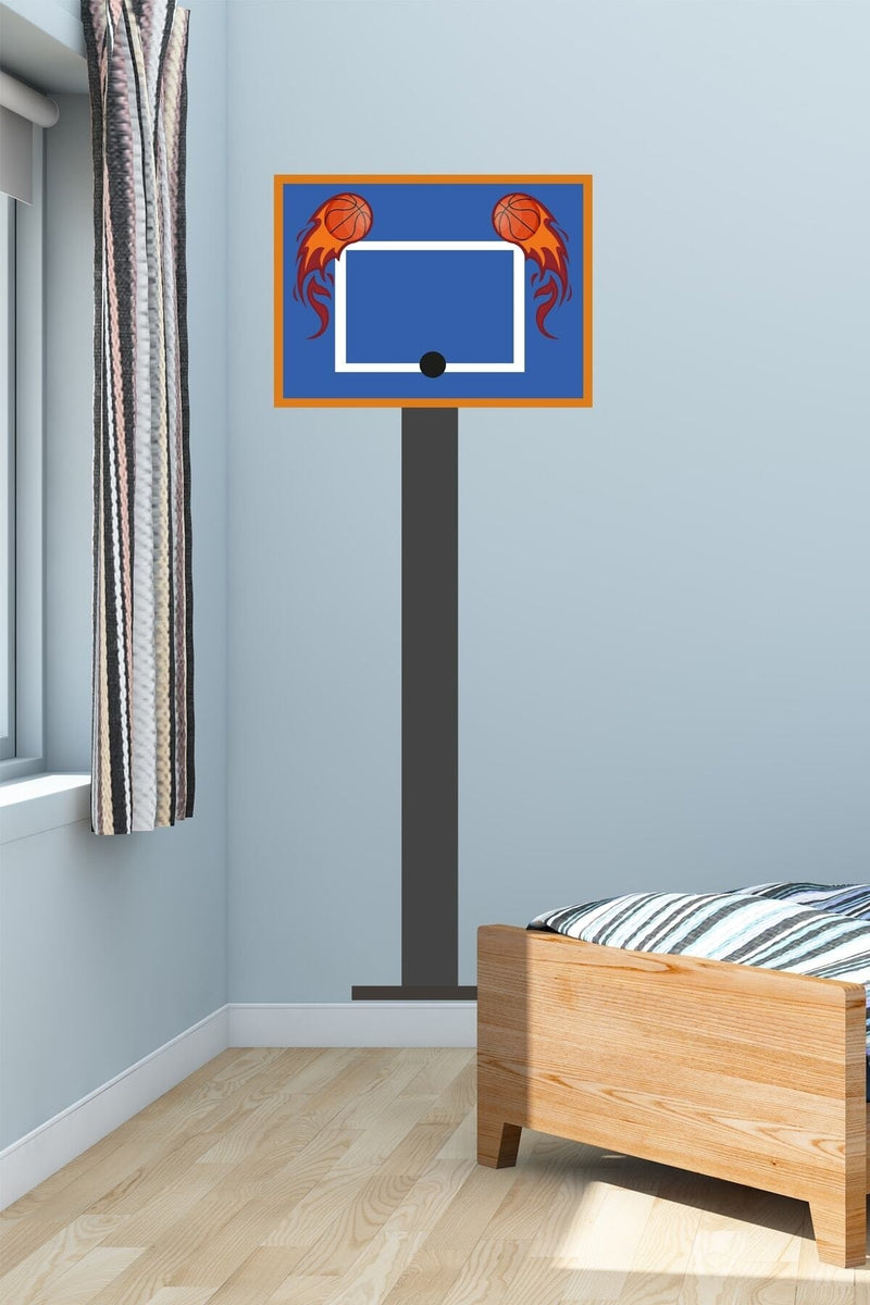 Basketbol Pota Duvar Sticker
