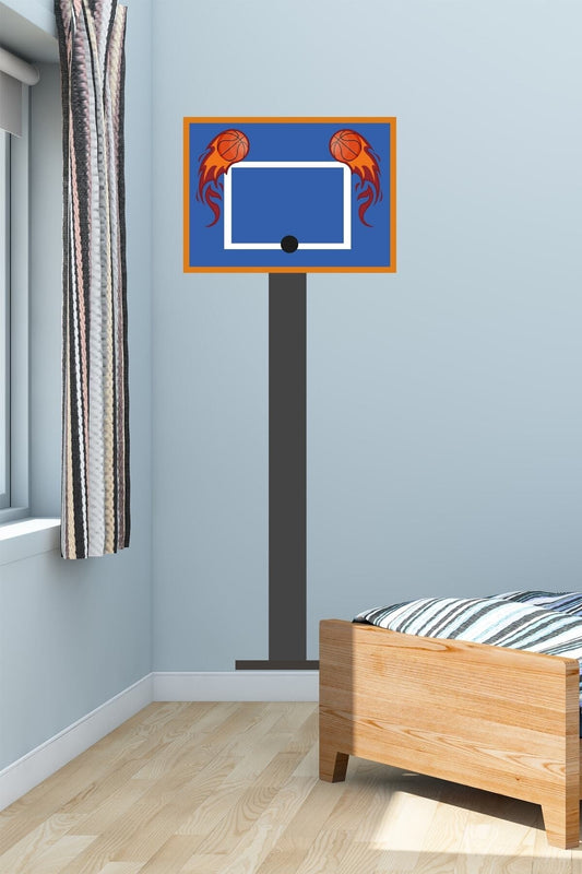Basketbol Pota Duvar Sticker