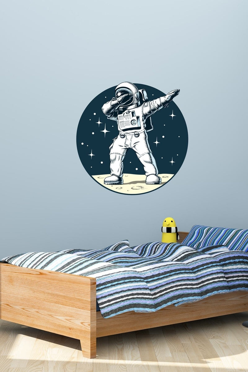 Astronot Duvar Sticker Seti