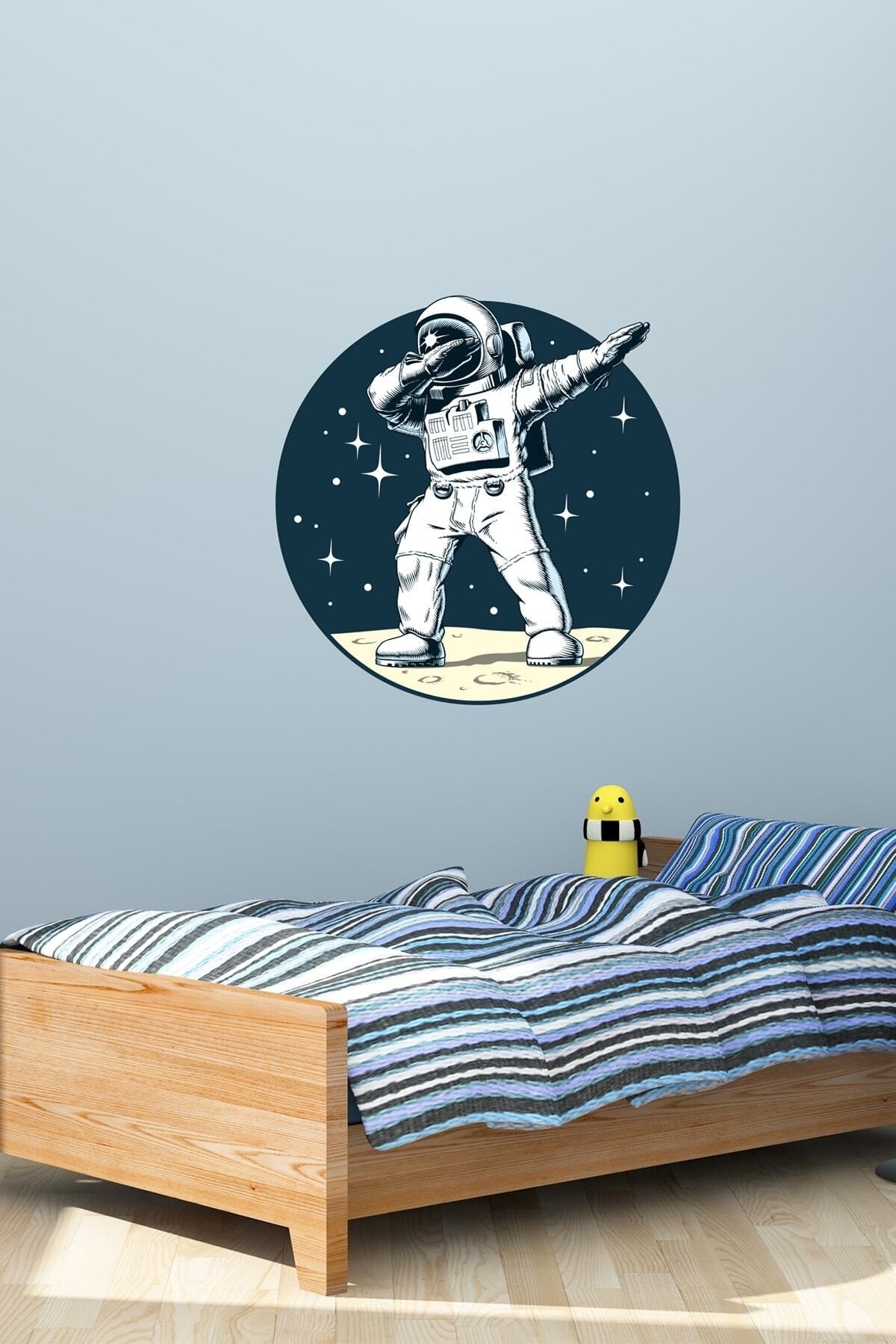 Astronot Duvar Sticker Seti