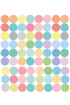 Dekor Pastel Puantiyeler Çocuk Odası Duvar Sticker Cs-840