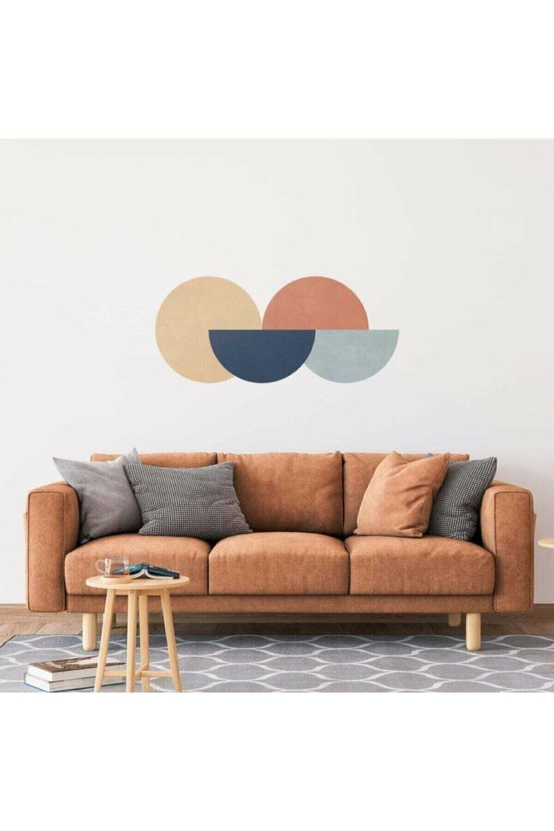 Daire Desenler Duvar Sticker