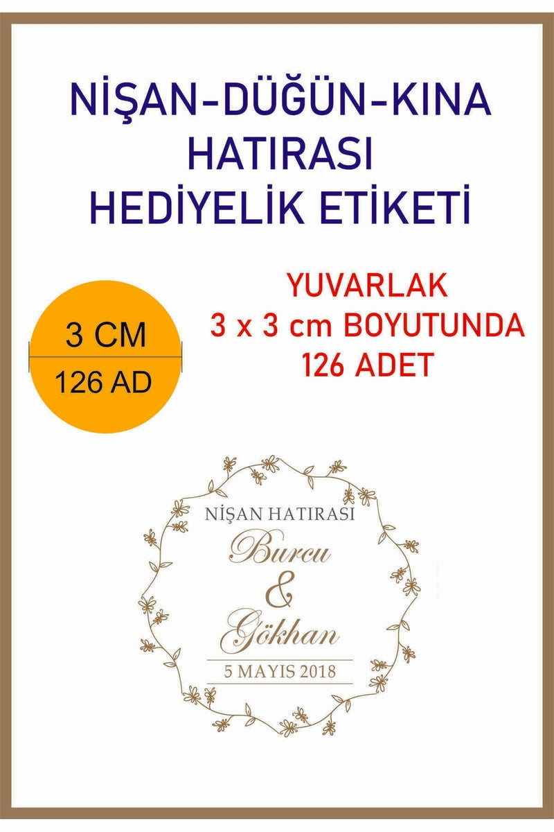 3 CM 4 CM 5 CM 6 CM NİŞAN-DÜĞÜN-KINA HATIRASI ETİK