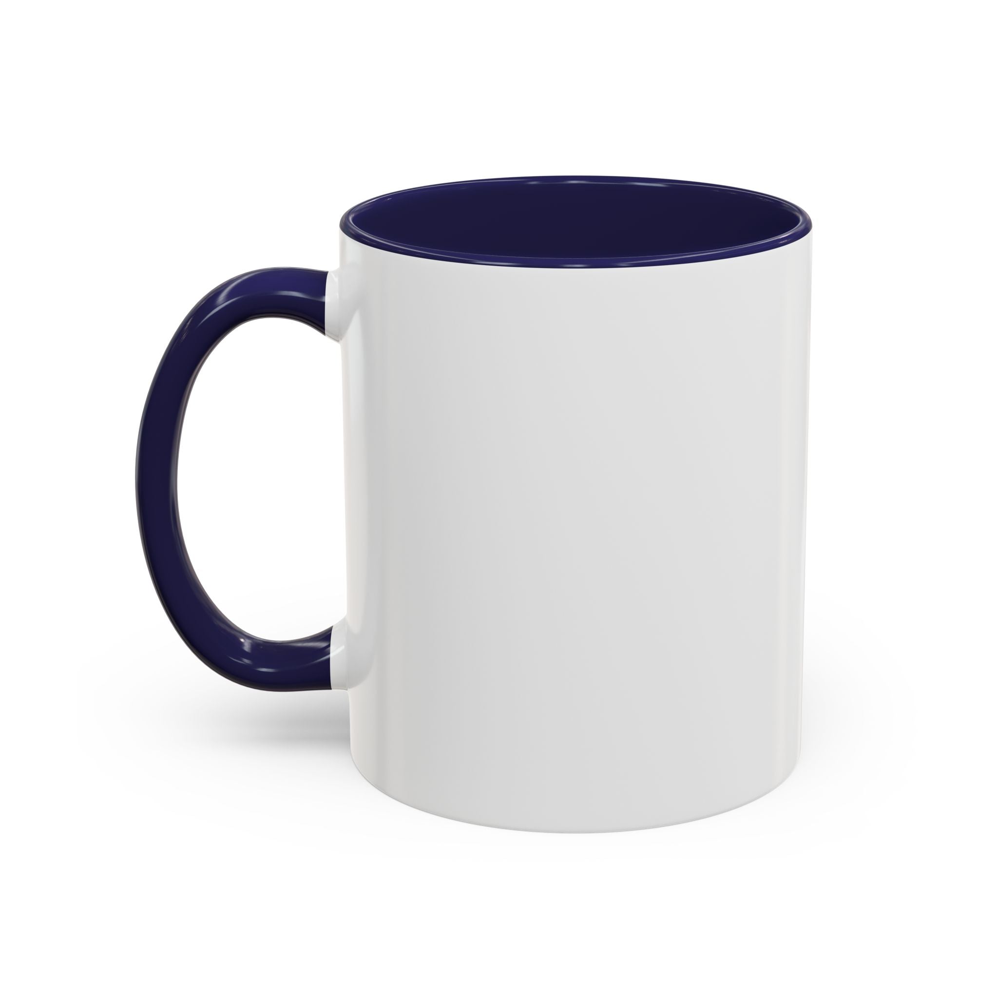Paris Coordinates Accent Coffee Mug — City Travel Souvenir (11/15oz)