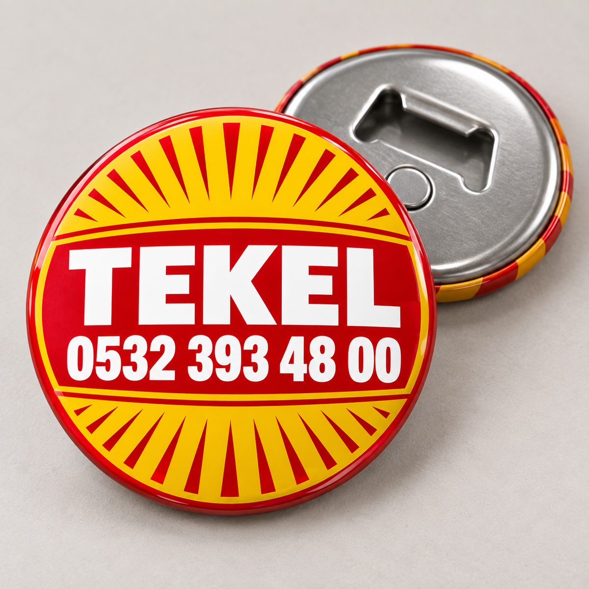 Tekel Altın Kırmızı Açacak – 10 Adet / 5,8 cm – FR-AC-3002 ürün mockup