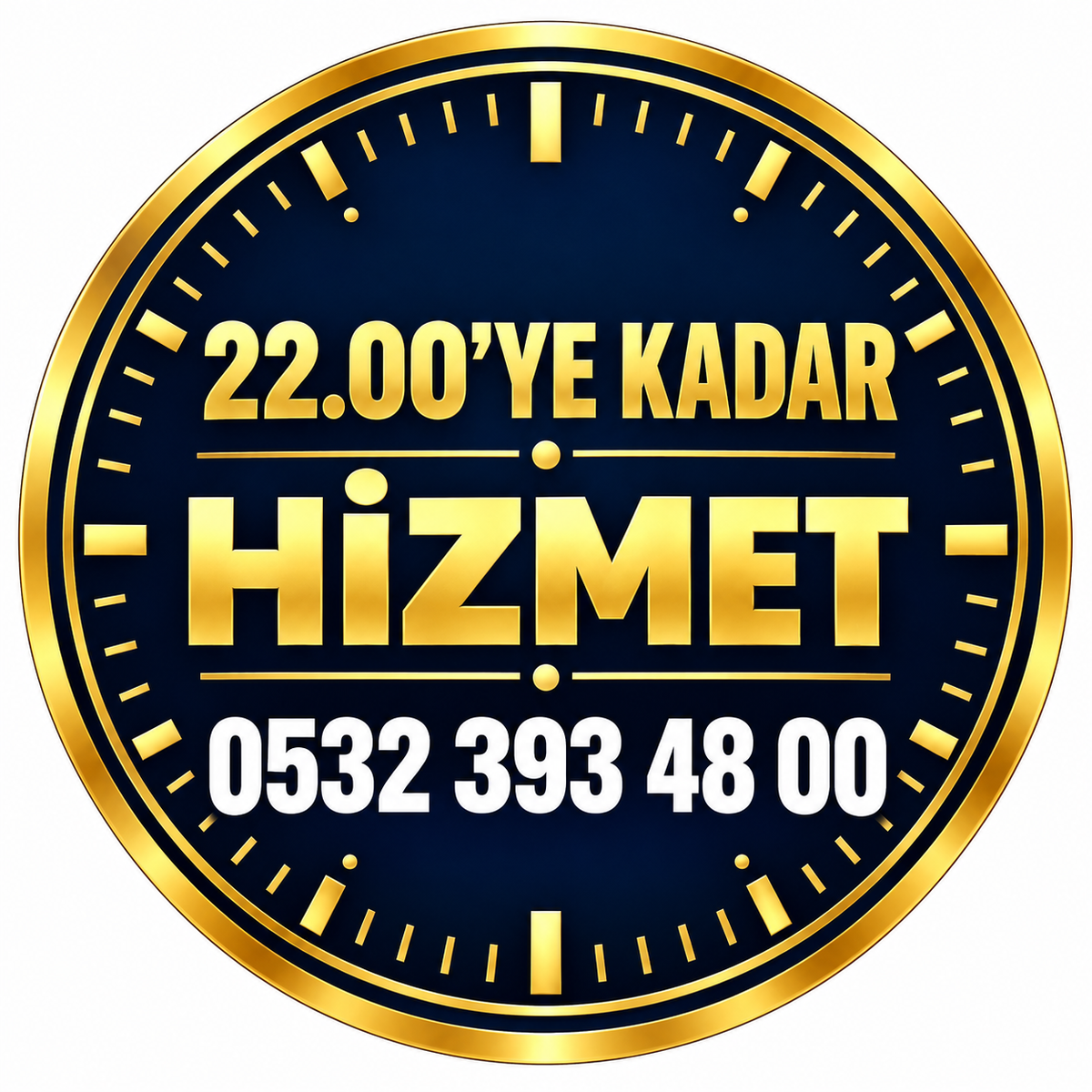 Saat 22 Hizmet Açacak 5,8 cm