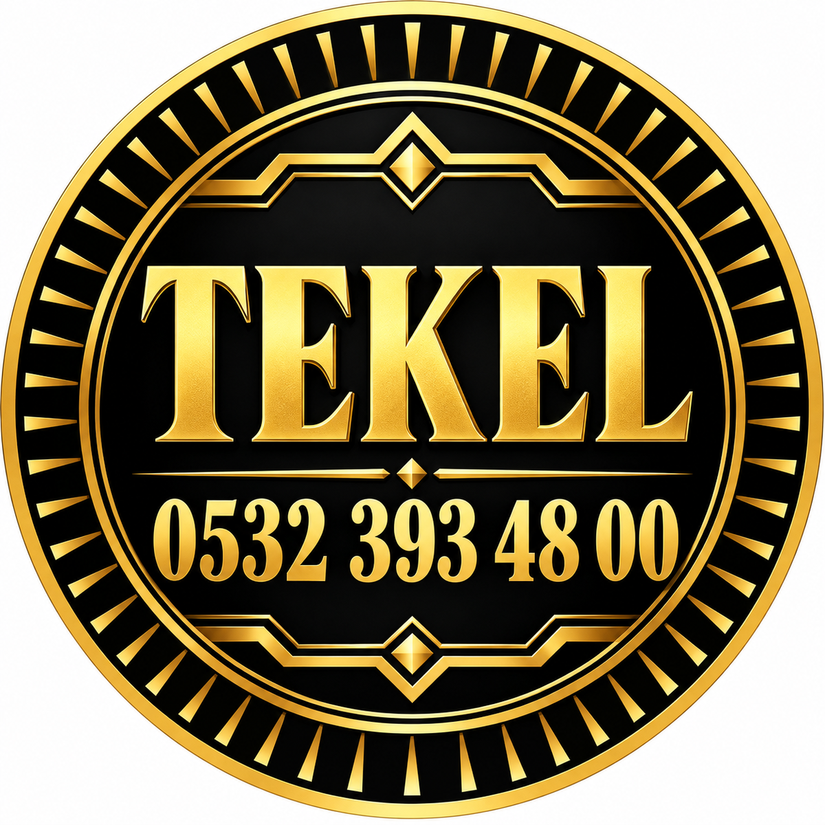 Tekel Gece Siyah Altın Açacak 5,8 cm