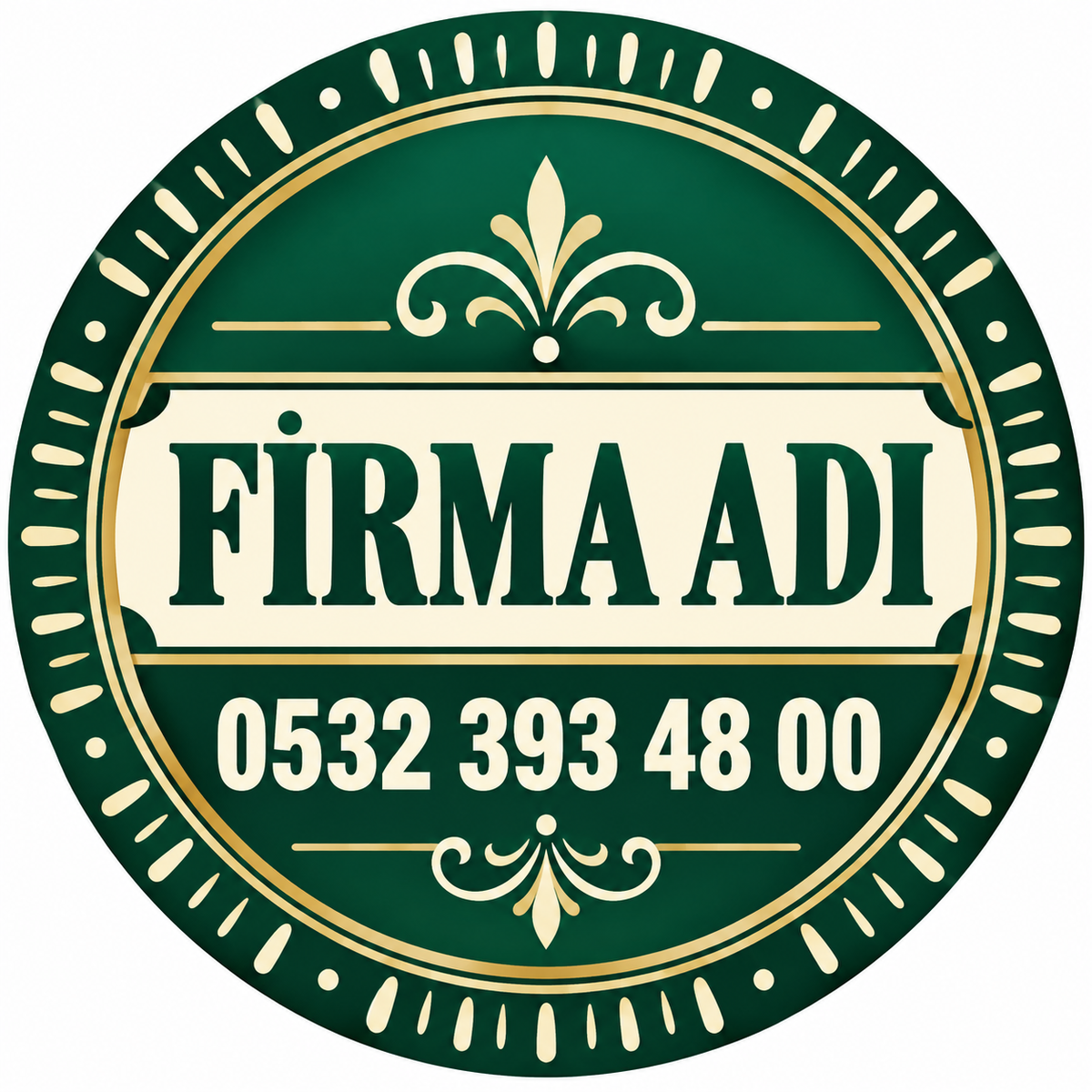 Firma İletişim Yeşil Açacak 5,8 cm