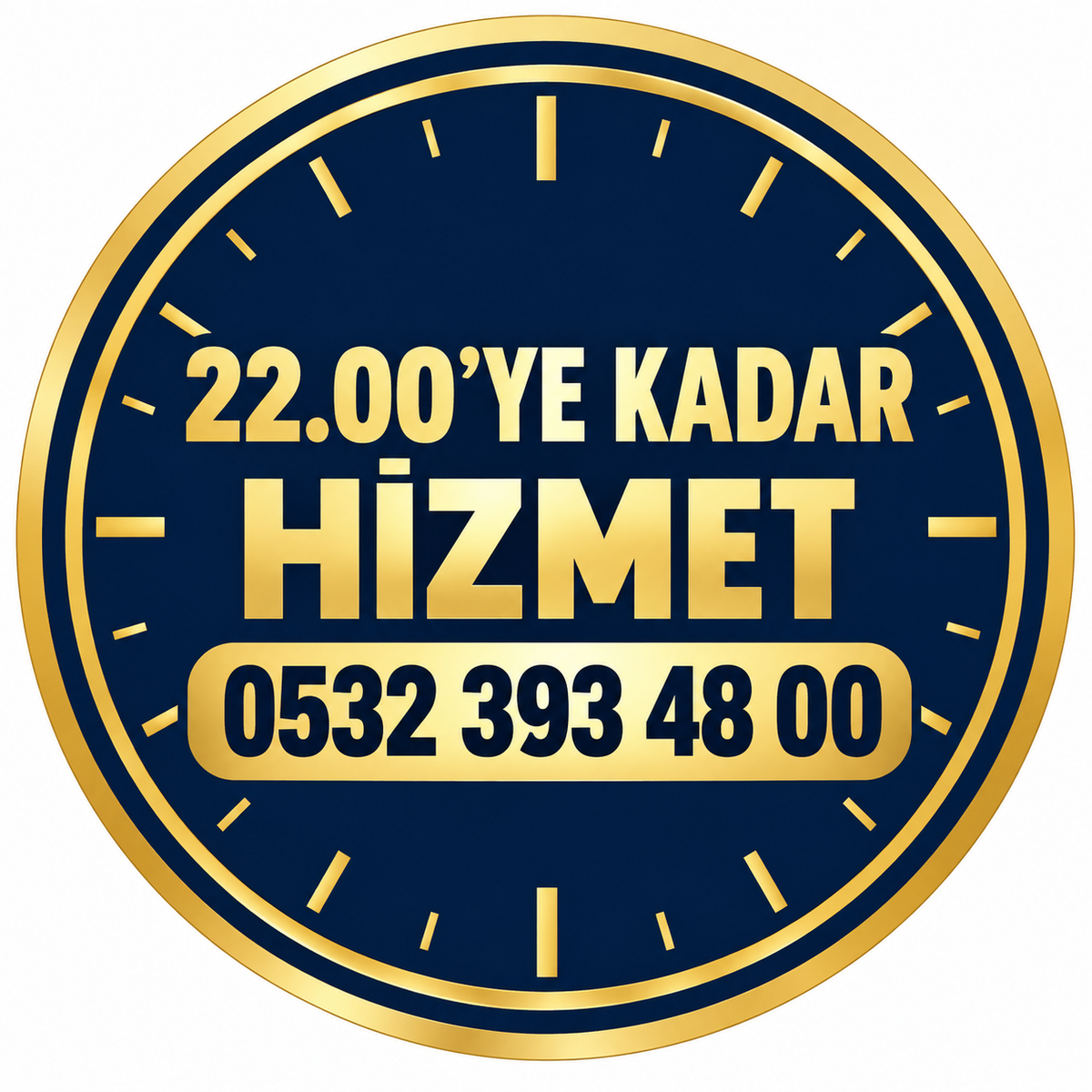 Saat 22 Hizmet Magnet 5,8 cm