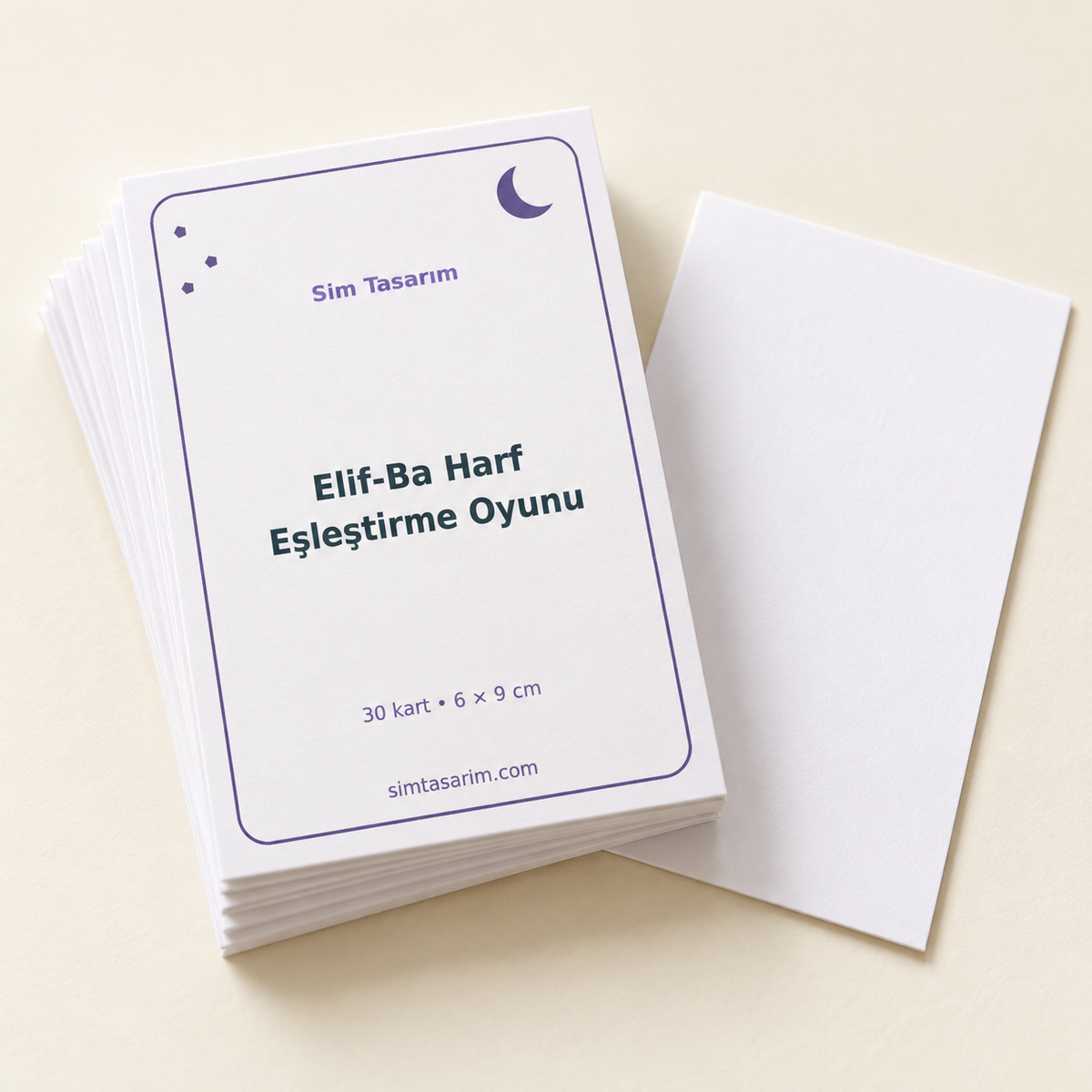 Elif-Ba Harf Eşleştirme Oyunu — ürün kapak görseli