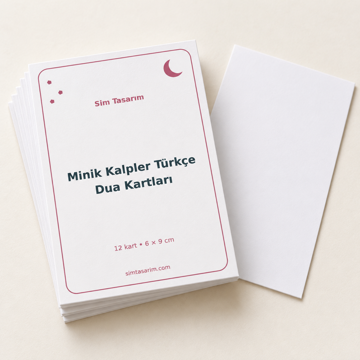 Minik Kalpler Türkçe Dua Kartları — ürün kapak görseli