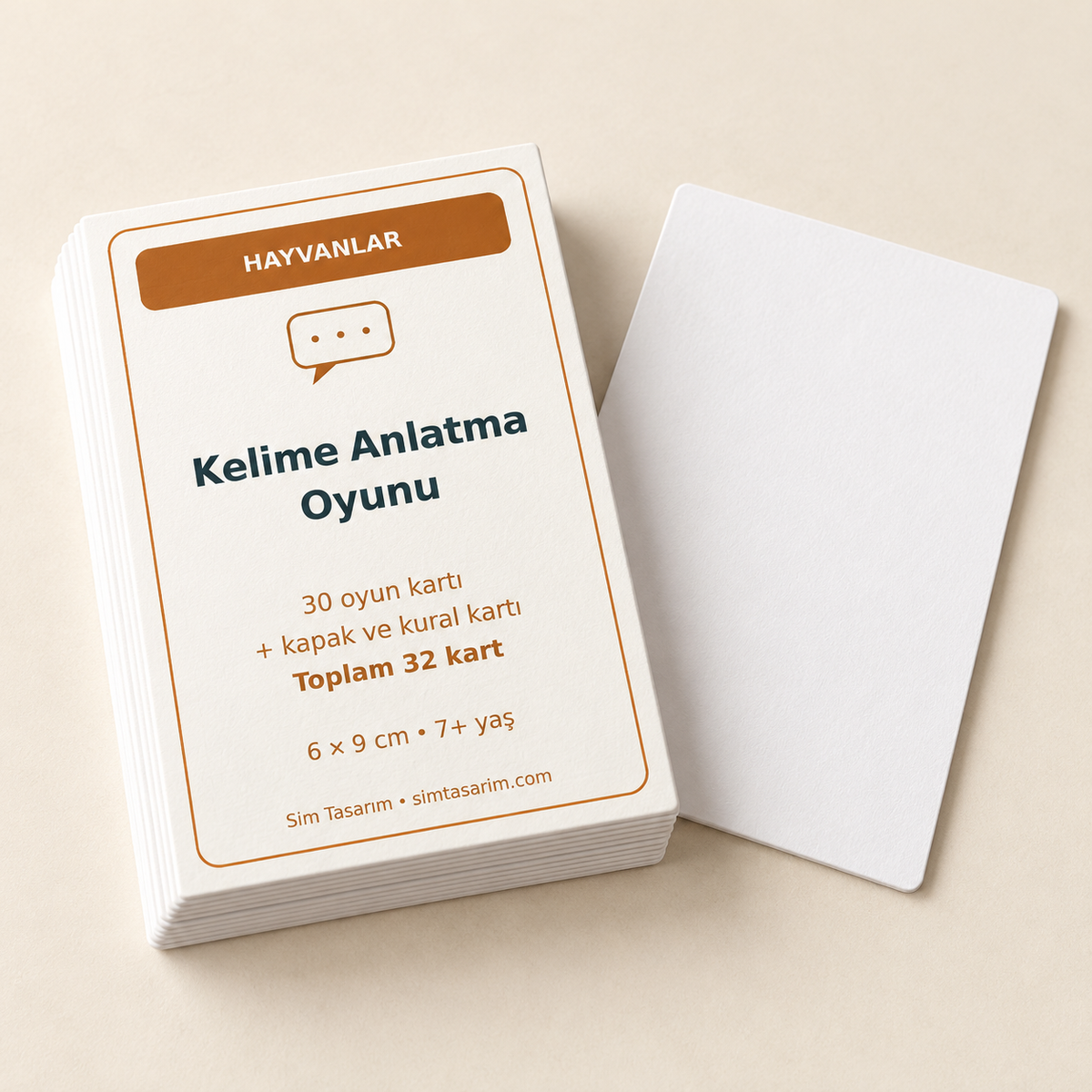 Hayvanlar Kelime Anlatma Oyunu — kapak görseli