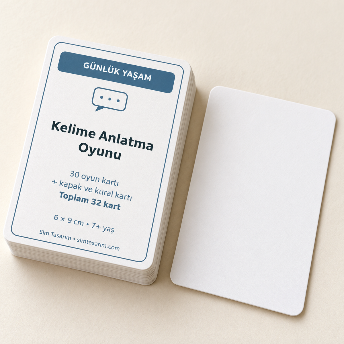 Günlük Yaşam Kelime Anlatma Oyunu — kapak görseli