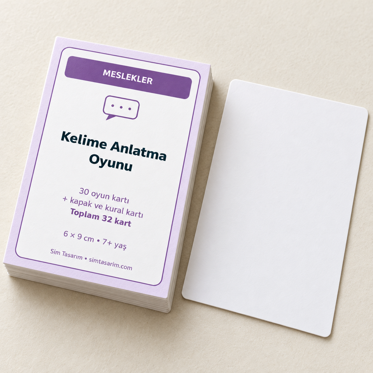 Meslekler Kelime Anlatma Oyunu — kapak görseli