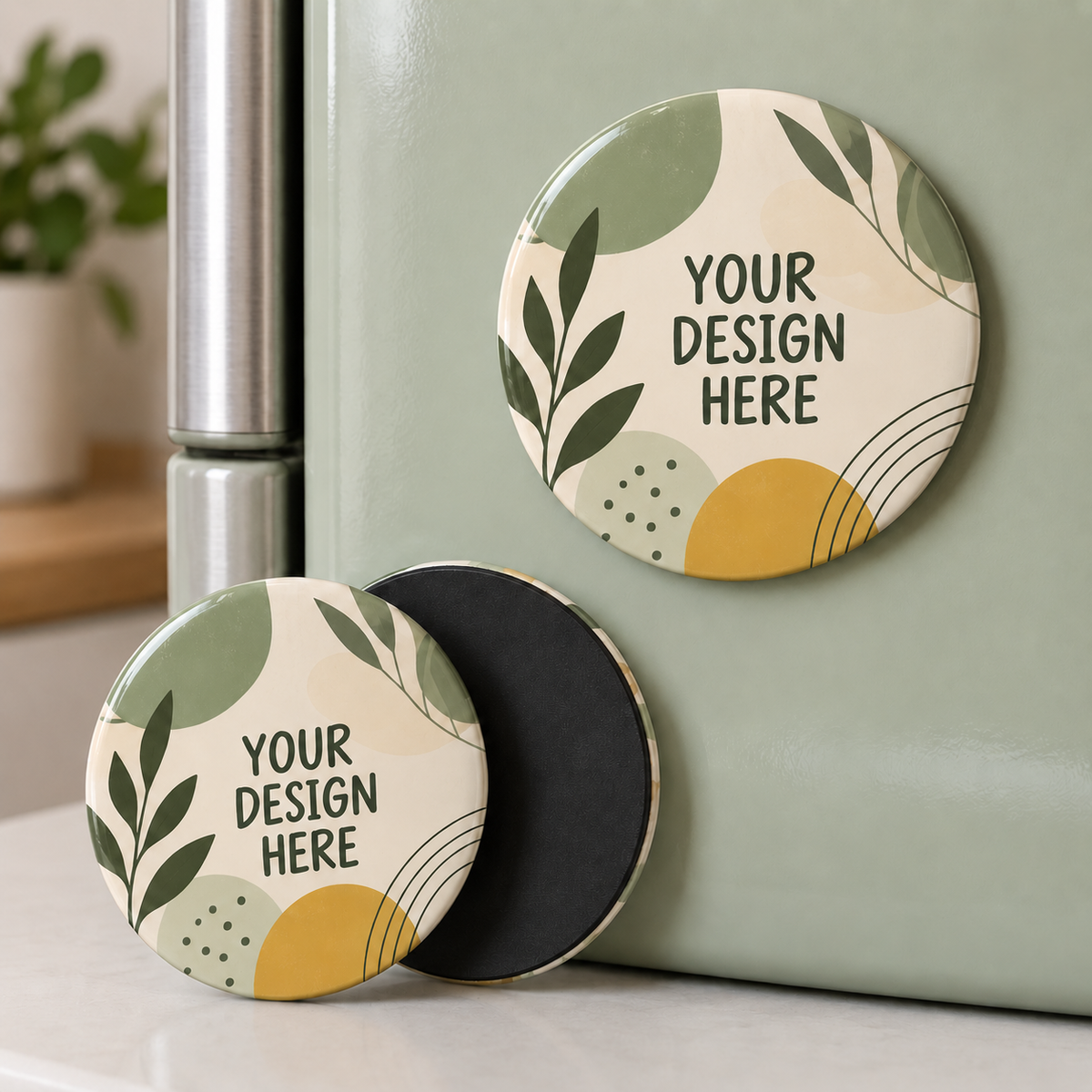 Custom round magnet – YOUR DESIGN HERE
