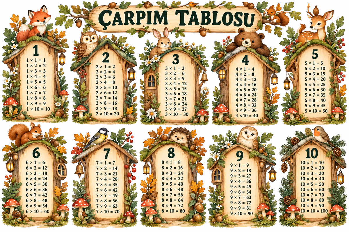ST-MT-1003 yeni eğitici sticker tasarımı