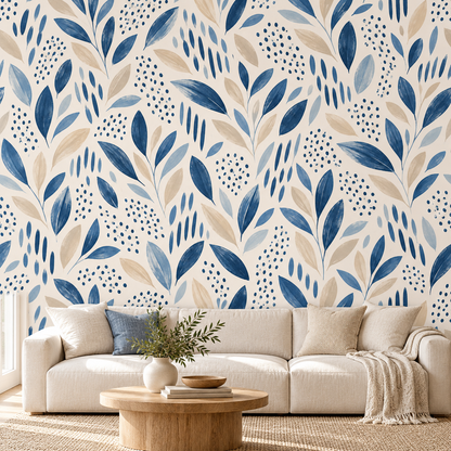 فرشاة Indigo Boho تتتبع تطبيق الغرفة بشكل مرئي