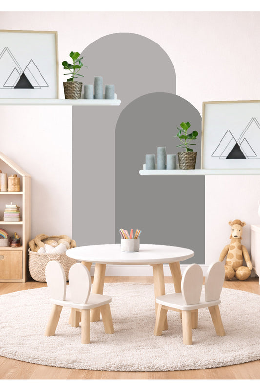 Bohem Oval 2’li Duvar Sticker - Renk-8