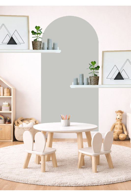 Bohem Oval Tekli Duvar Sticker Seti - Renk-5