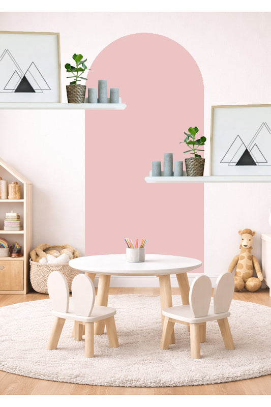 Bohem Oval Tekli Duvar Sticker Seti - Renk-8