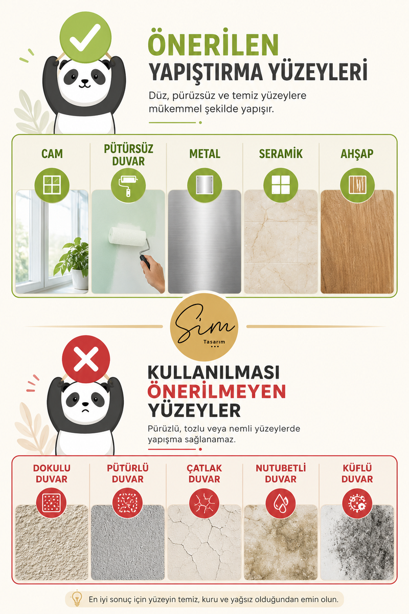 Prensesler Dekoratif Kapı Duvar Sticker Seti