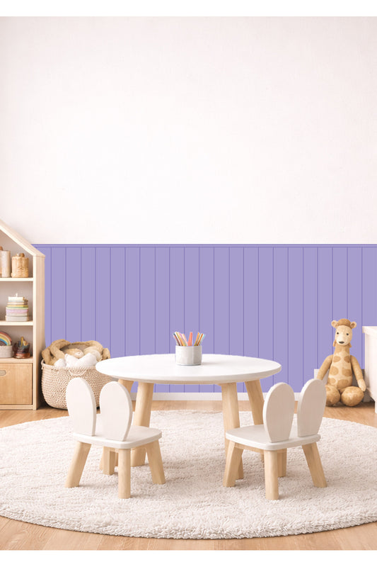 Çizgili Duvar Panel Kaplama Folyosu Dekoratif Çizgili Duvar Kaplama Folyosu Sticker Seti - Renk-8